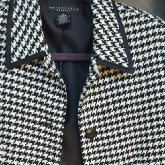 Houndstooth coat - Picture 2 of 4